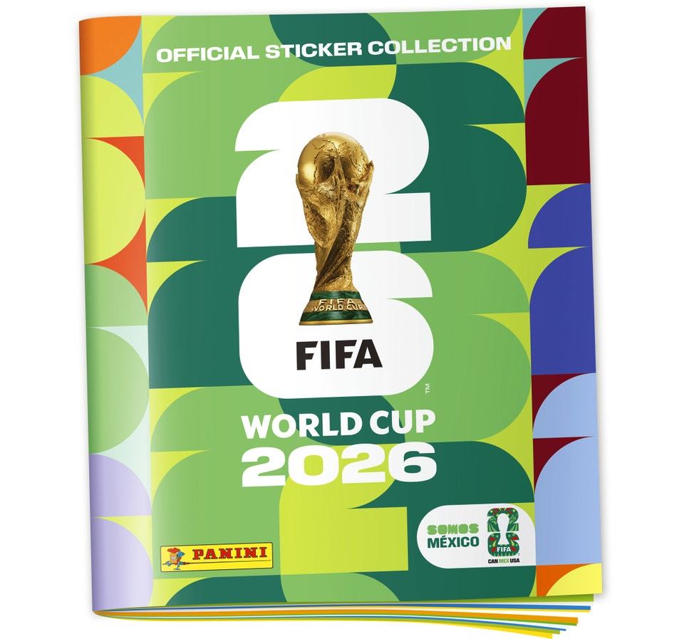 WORLD CUP 2026. ÁLBUM PASTA SUAVE + CAJA DE SOBRES. 100 sobres